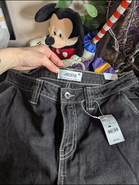 Ardene High Waist Wide Leg Jeans